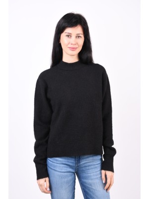 Pulover Dama Jjxx Jxchick Crew Neck Black